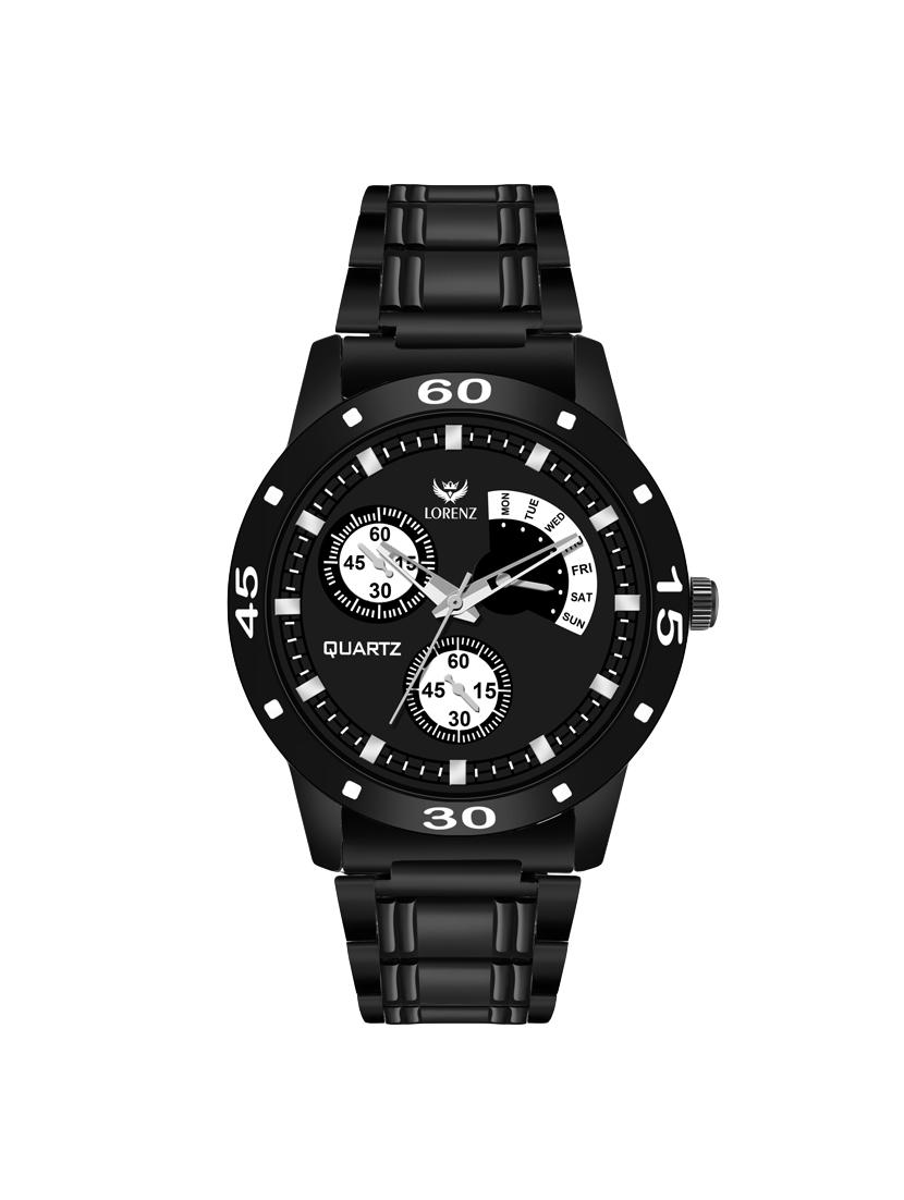 lorenz round dial analog watch - mk-2071w - 16315487 -  Zoom Image - 0