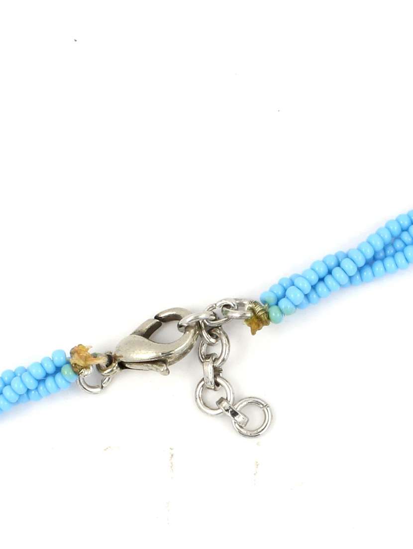 blue brass necklaces and earring - 16317296 -  Standard Image - 2