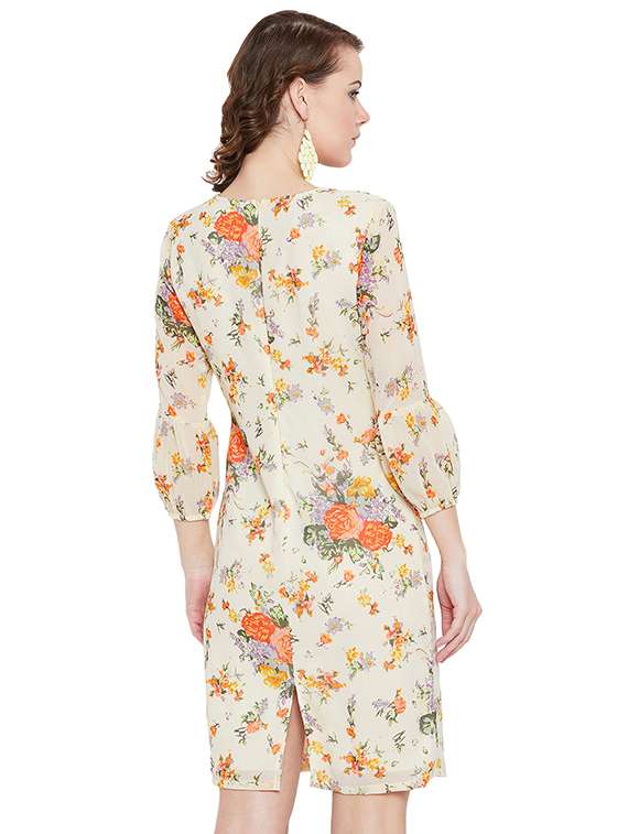 women's sheath floral dress - 16319126 -  Standard Image - 2