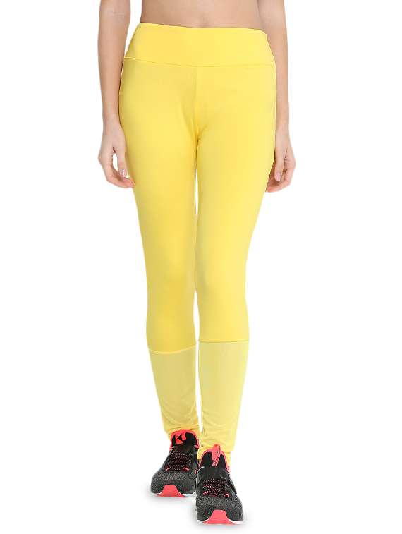 high rise solid yoga pant