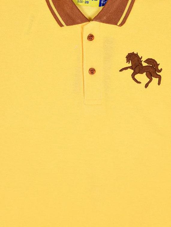 yellow cotton t-shirt - 16324062 - Standard Image - 2