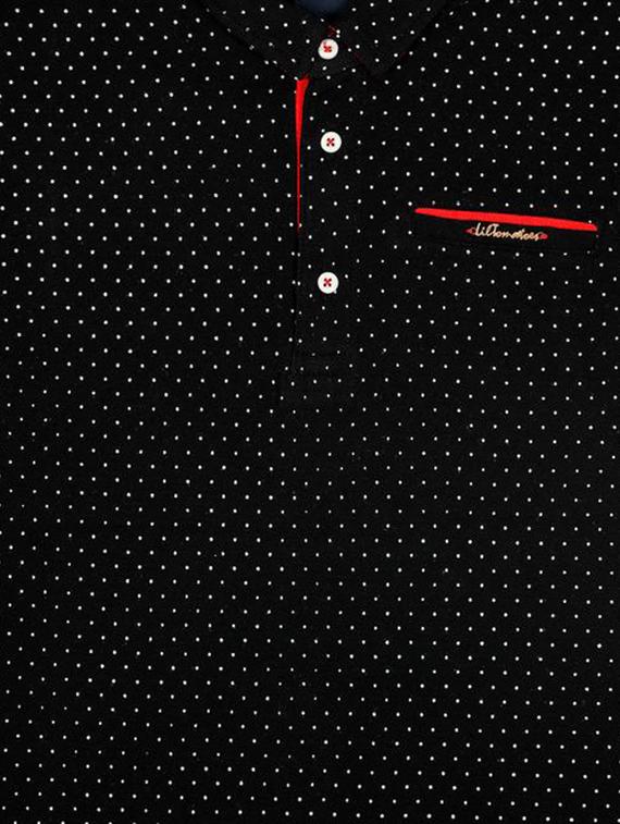 black cotton tshirt - 16324113 - Standard Image - 2