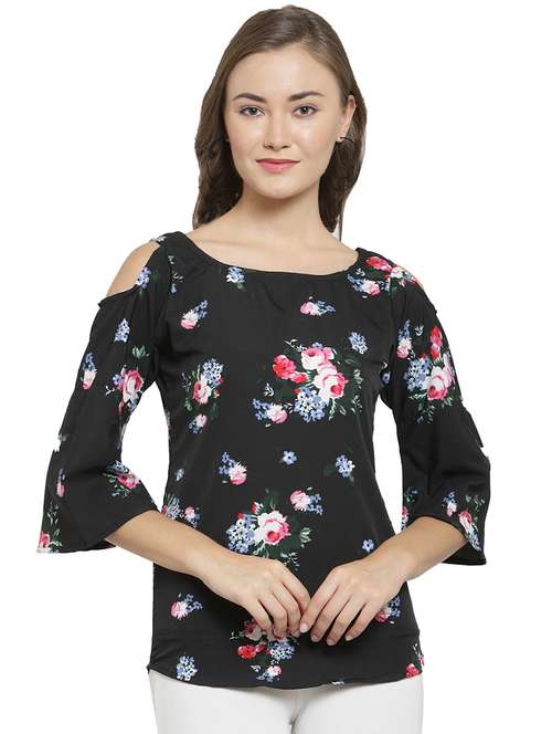 women's a line round neck top - 16324790 -  Standard Image - 0