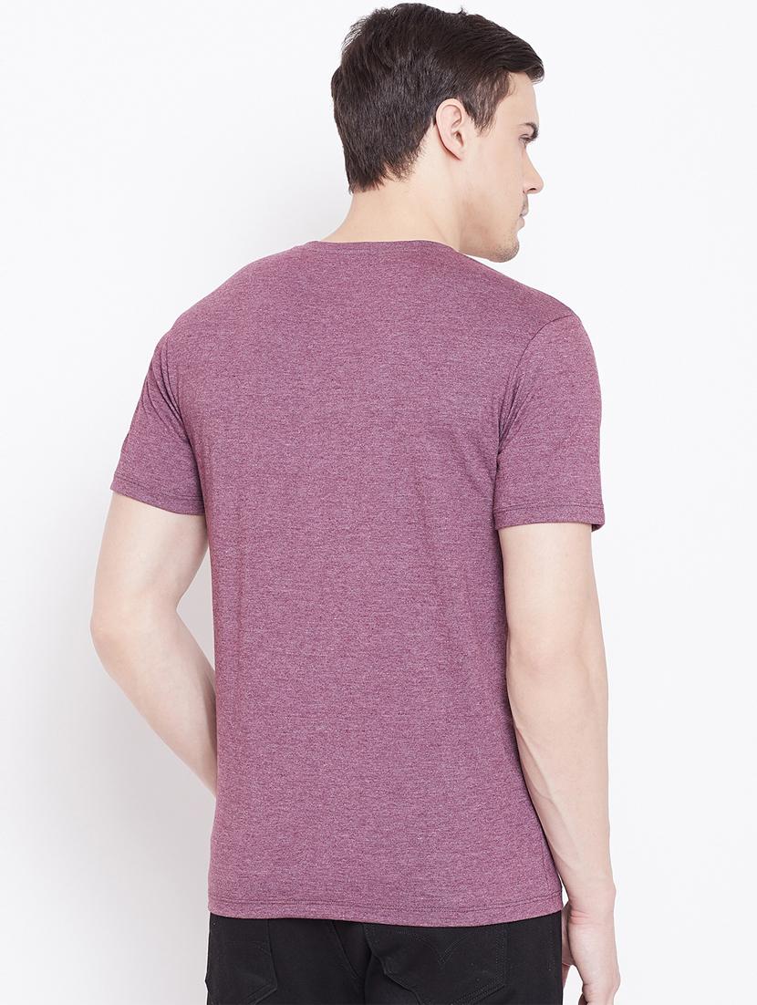 purple solid t-shirt - 16328235 - Standard Image - 2