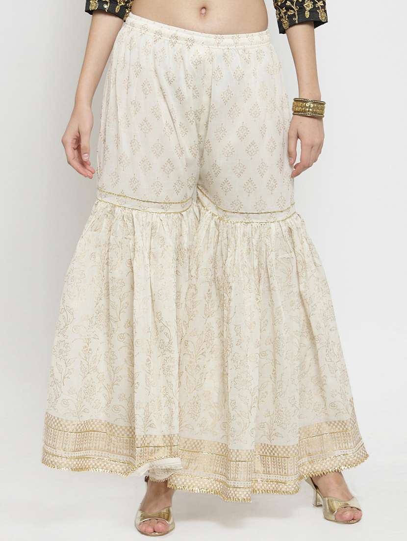 foil printed sharara