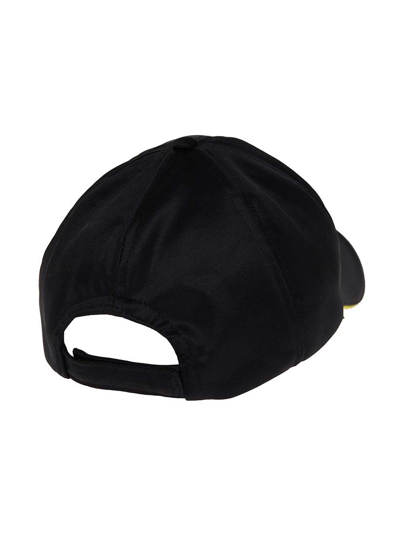 black cotton polyester blend  caps - 16330965 -  Standard Image - 2