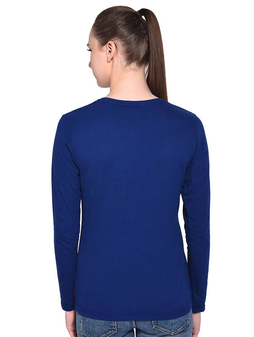color block long sleeved top - 16331314 - Standard Image - 2
