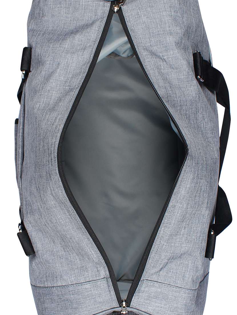 grey polyester dufflebag - 16335436 -  Standard Image - 2