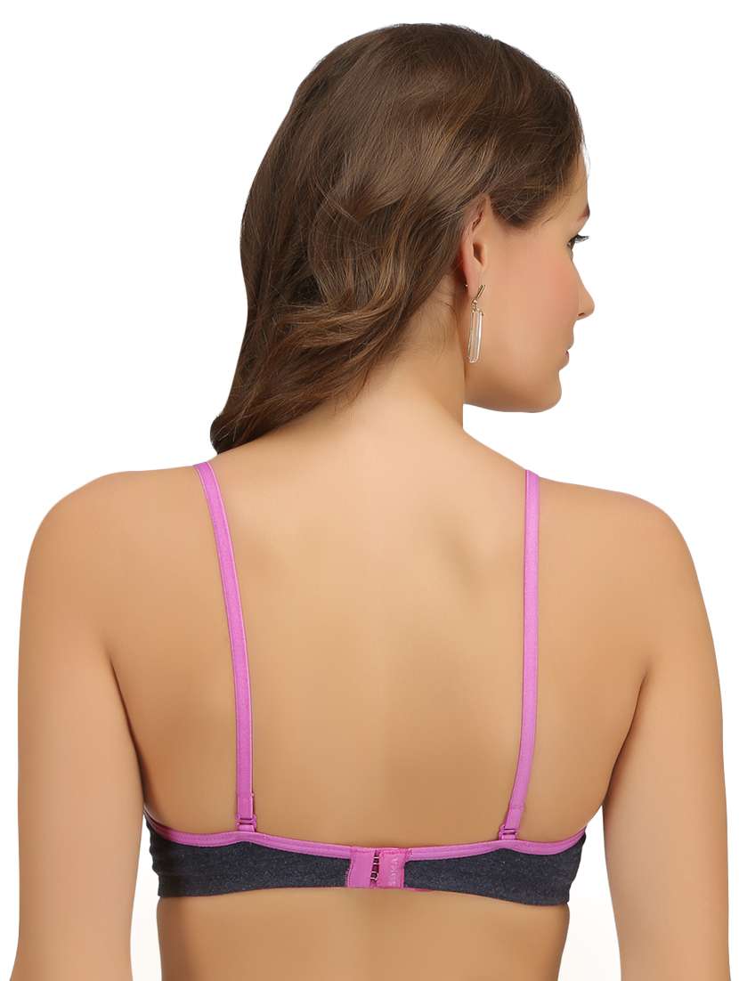 set of 2 bow patch t-shirt bra  - 16337649 -  Standard Image - 2