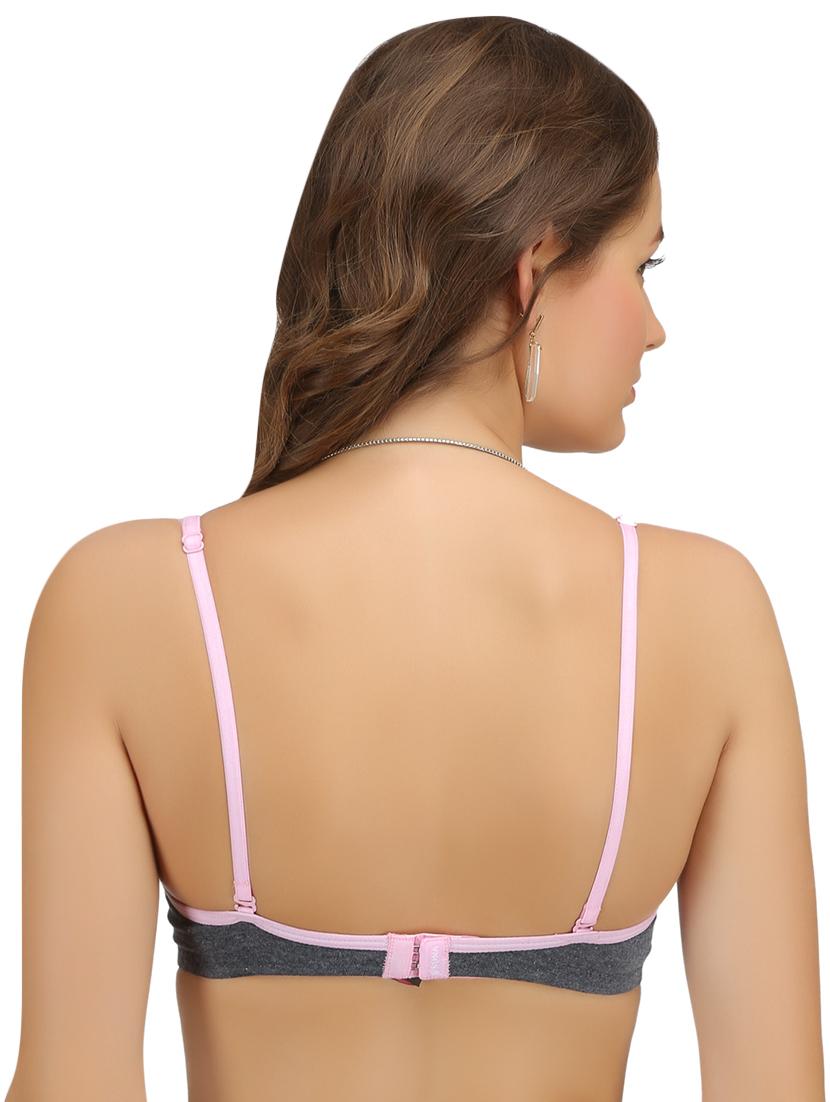 set of 2 contrast bow patch bra - 16337650 - Standard Image - 2