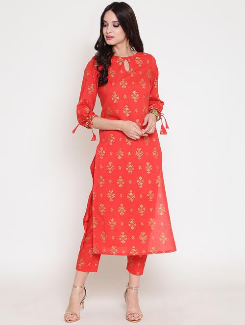 women's straight kurta - 16342742 -  Standard Image - 0