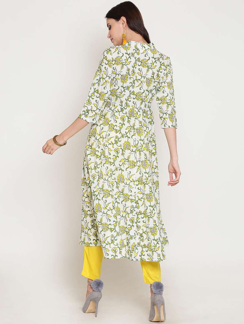 women's flared kurta - 16342756 -  Standard Image - 2