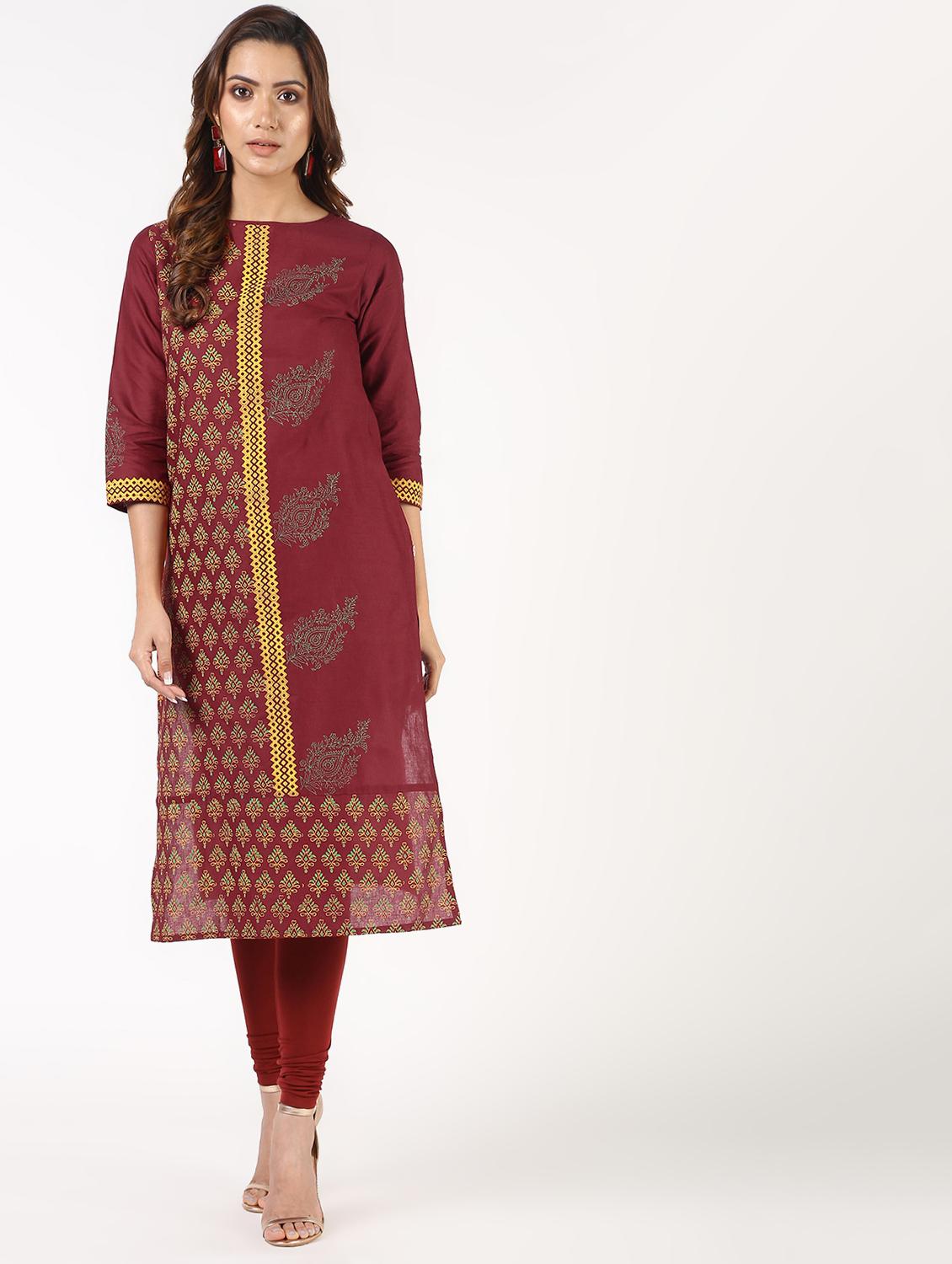 women's straight kurta - 16343573 -  Zoom Image - 0