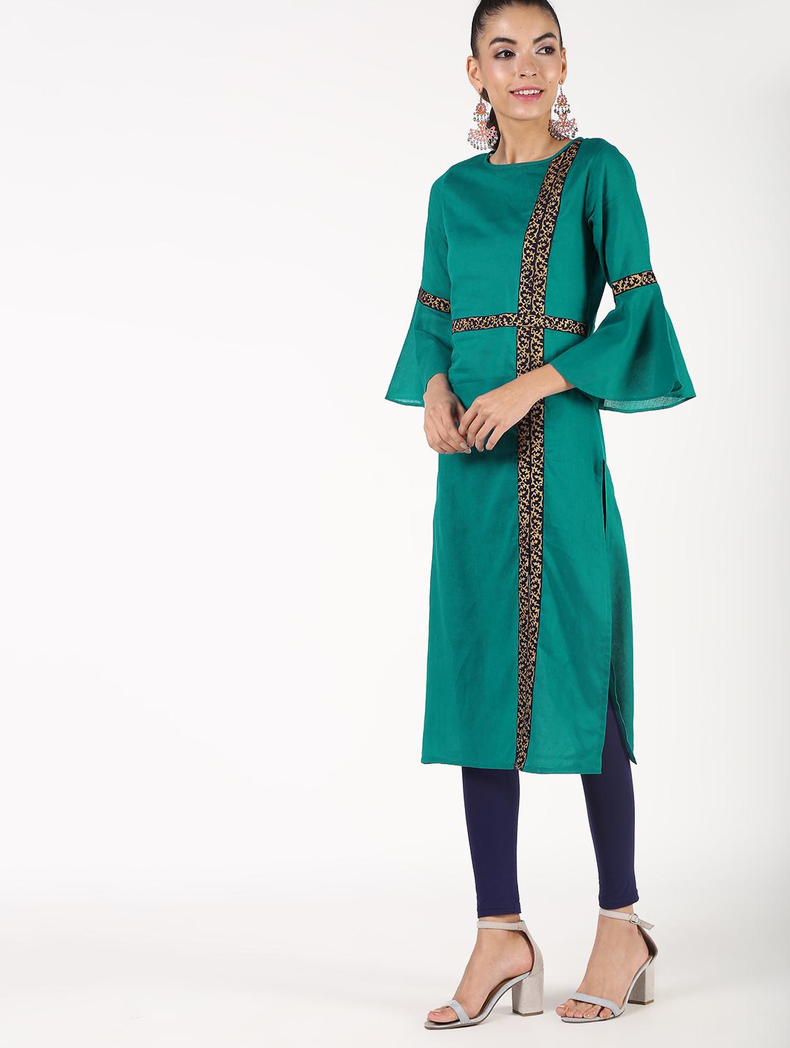 women's straight kurta - 16343579 - Zoom Image - 0