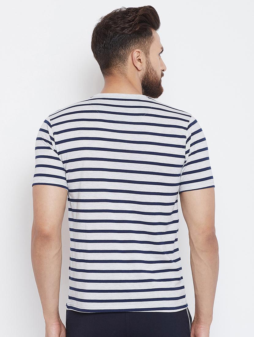 grey striped t-shirt - 16345161 - Standard Image - 2