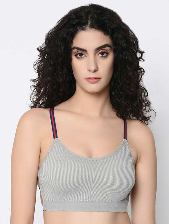 styled back sports bra