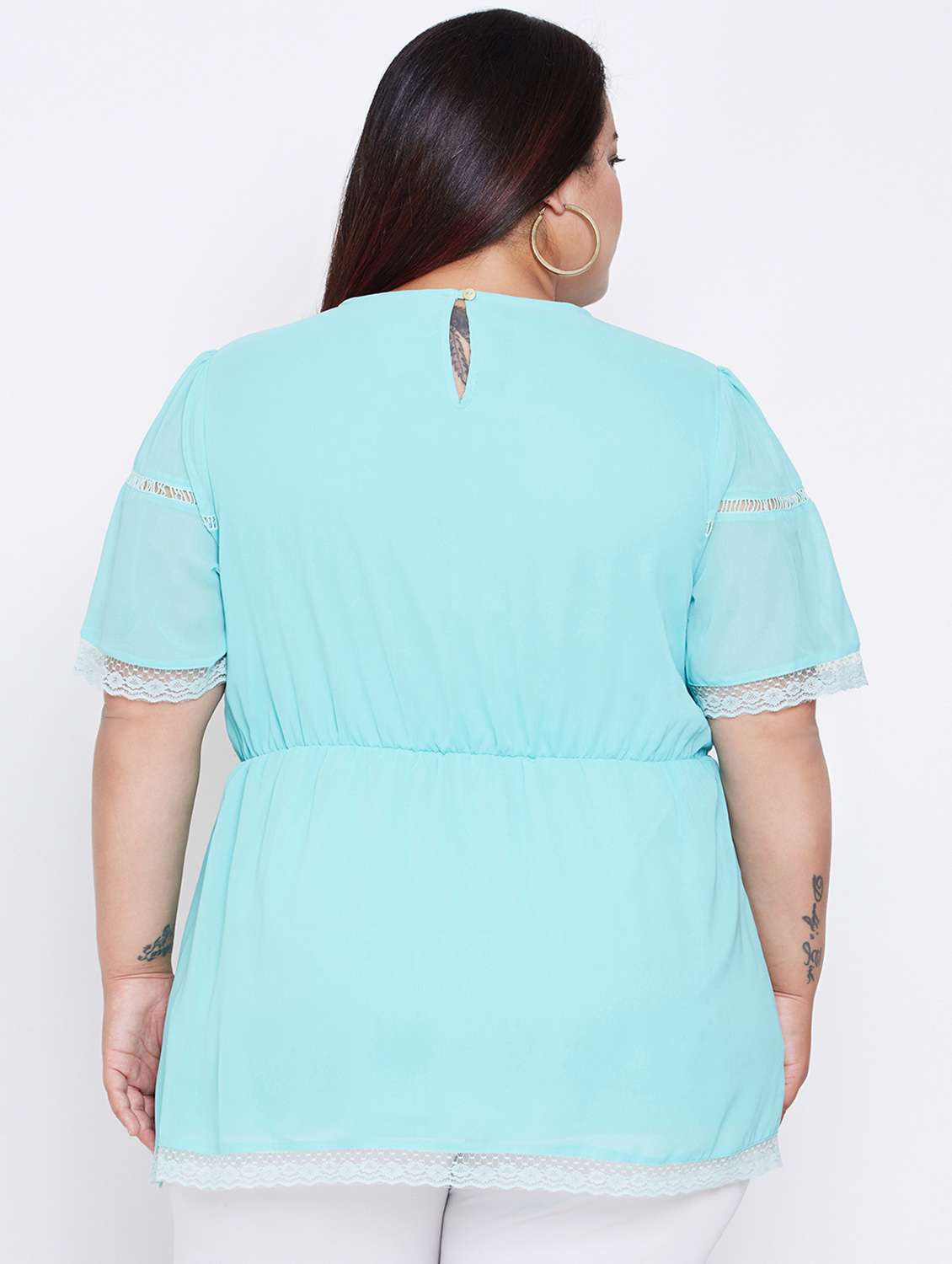 lace insert plus top - 16348926 - Standard Image - 2