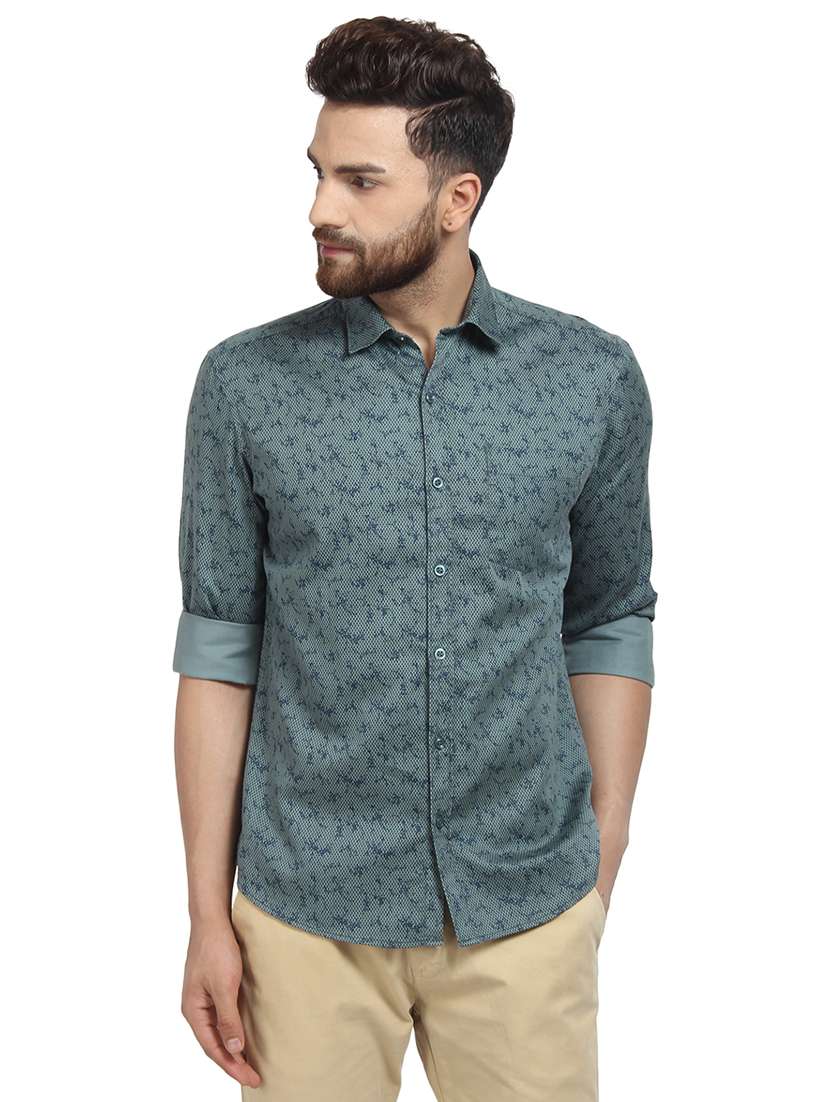 mens abstract casual shirt