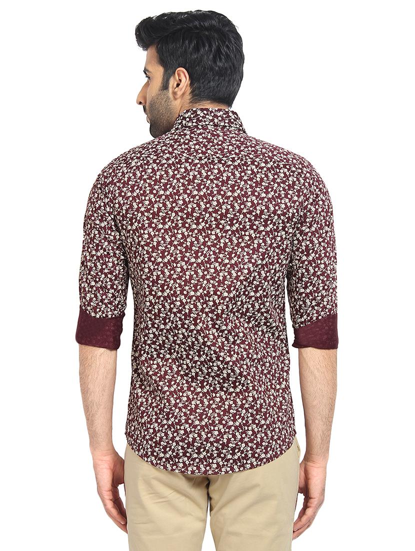 mens florals casual shirt - 16351796 - Standard Image - 2