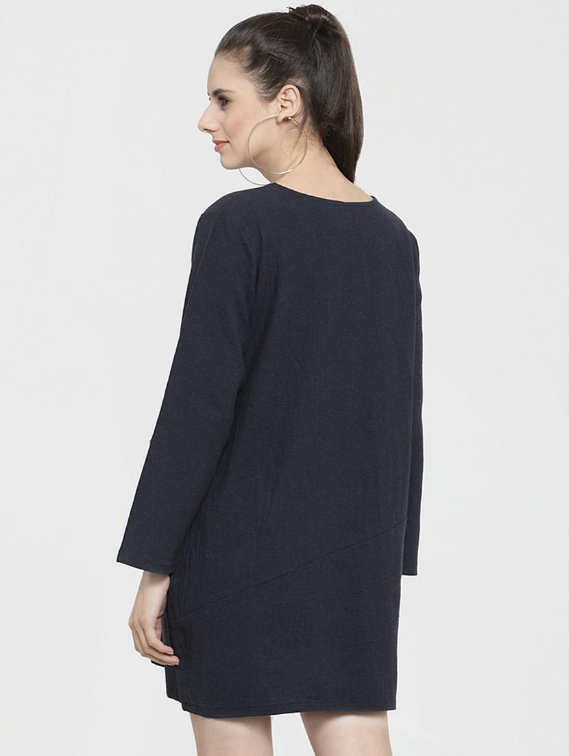 pocket detail shift dress - 16356979 - Standard Image - 2