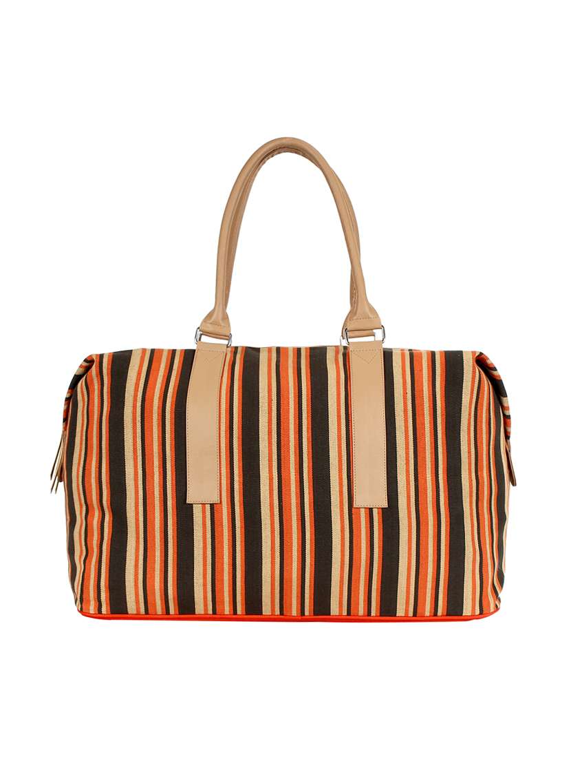multi colored cotton handbag