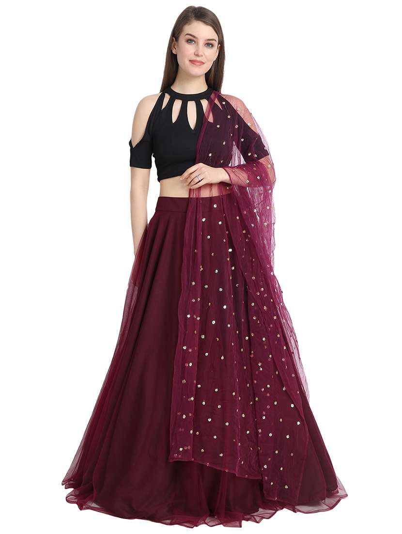 key hole a-line lehenga