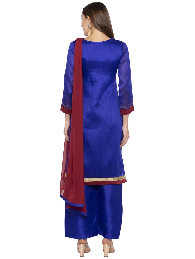 embroidered suit set - 16360314 - Standard Image - 2