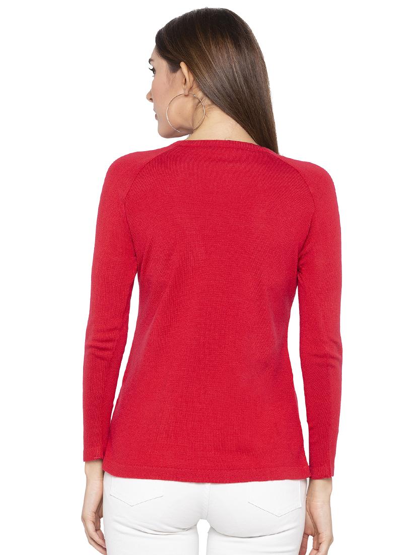 zipper detail long sleeved top - 16360780 - Standard Image - 2