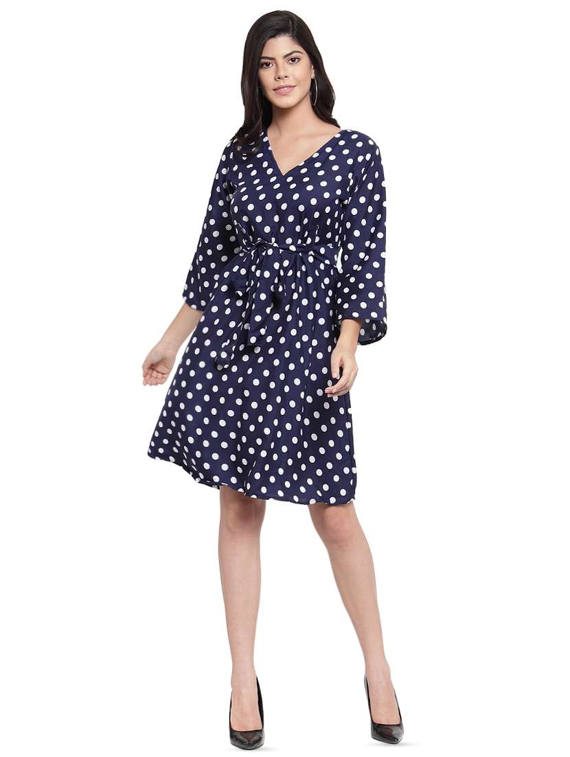 women's  polka dots dress