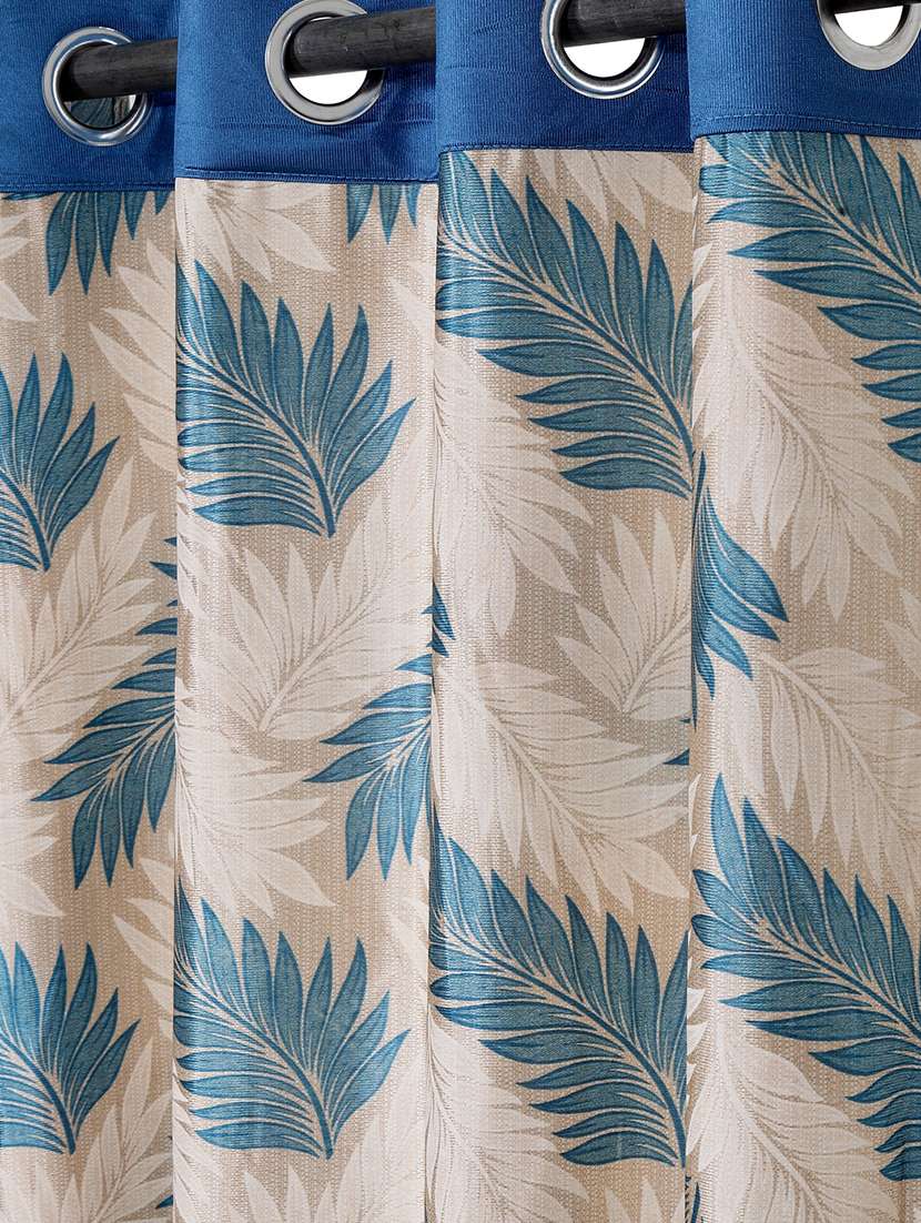polyester printed long door curtains - 16363833 -  Standard Image - 2