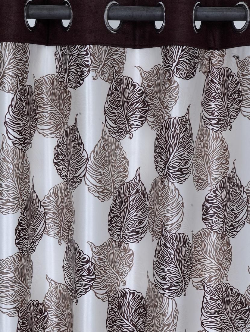 polyester printed long door curtains - 16363845 - Standard Image - 2