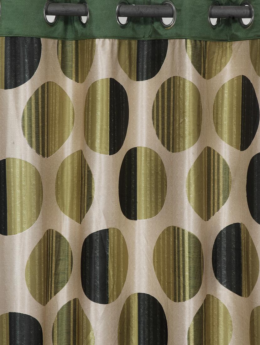 polyester printed long door curtains - 16363881 - Standard Image - 2