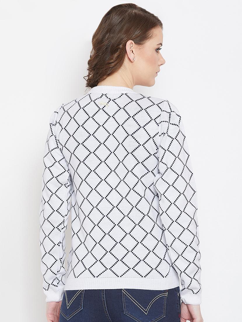 crew neck long sleeved pullover - 16370771 - Standard Image - 2