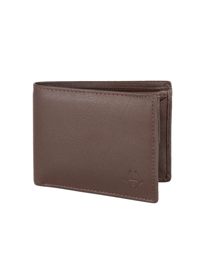 brown leather wallet