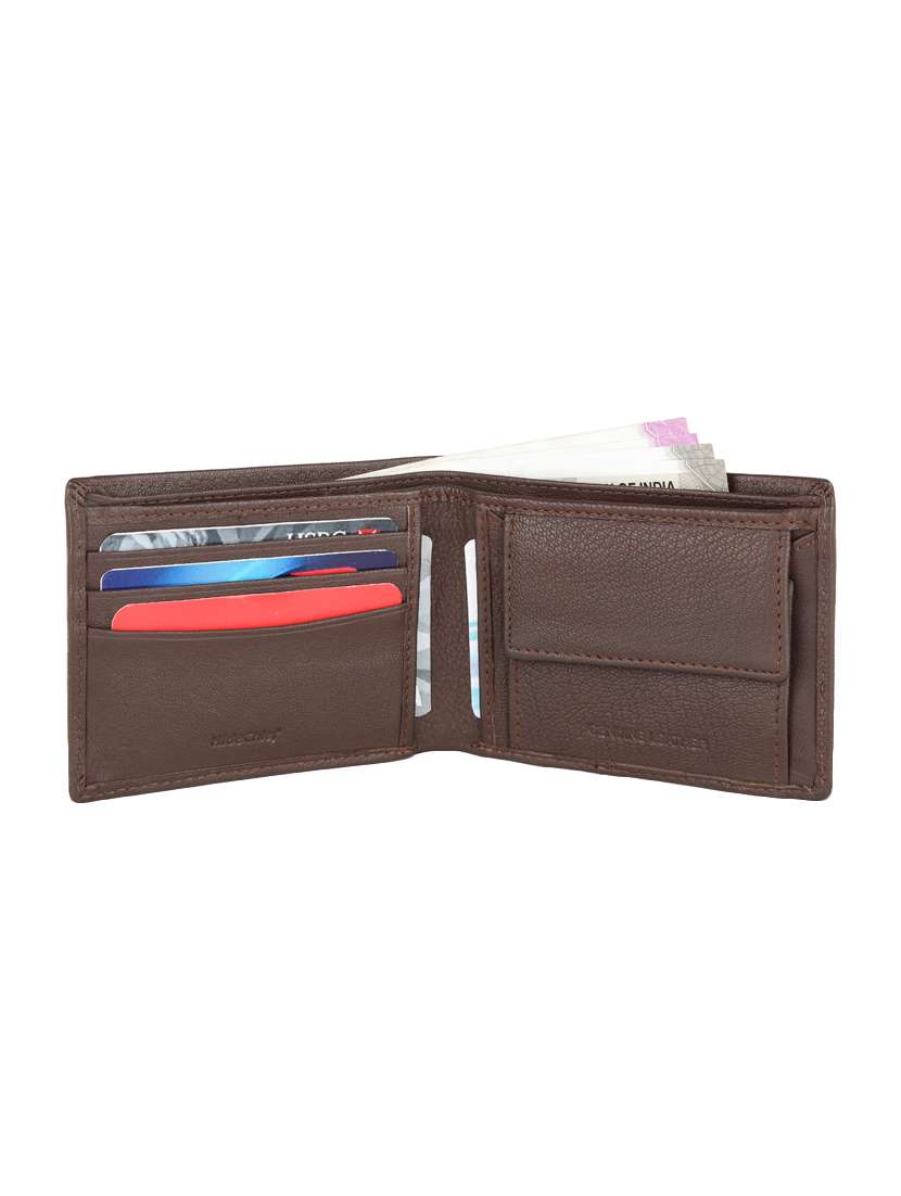 brown leather wallet - 16377062 -  Standard Image - 2