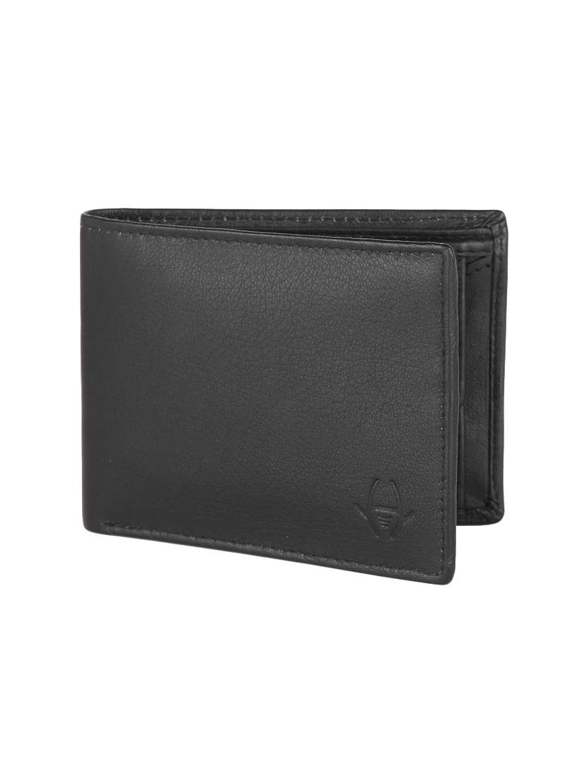 black leather wallet