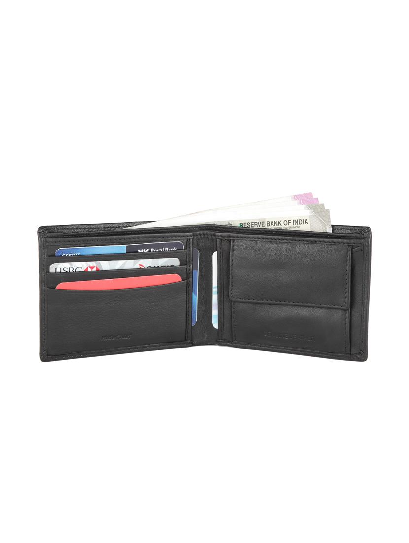 black leather wallet - 16377073 - Standard Image - 2