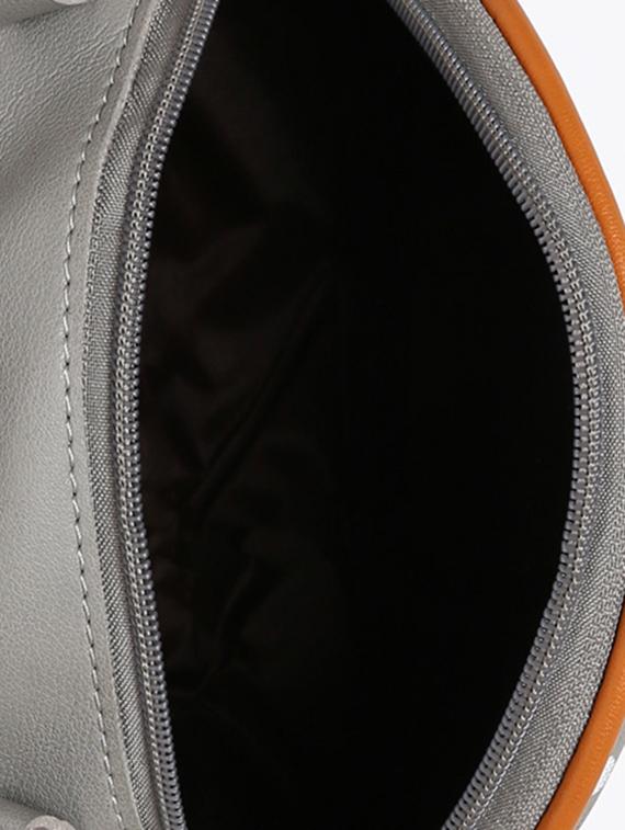 grey leatherette (pu) sling bag - 16386711 - Standard Image - 2