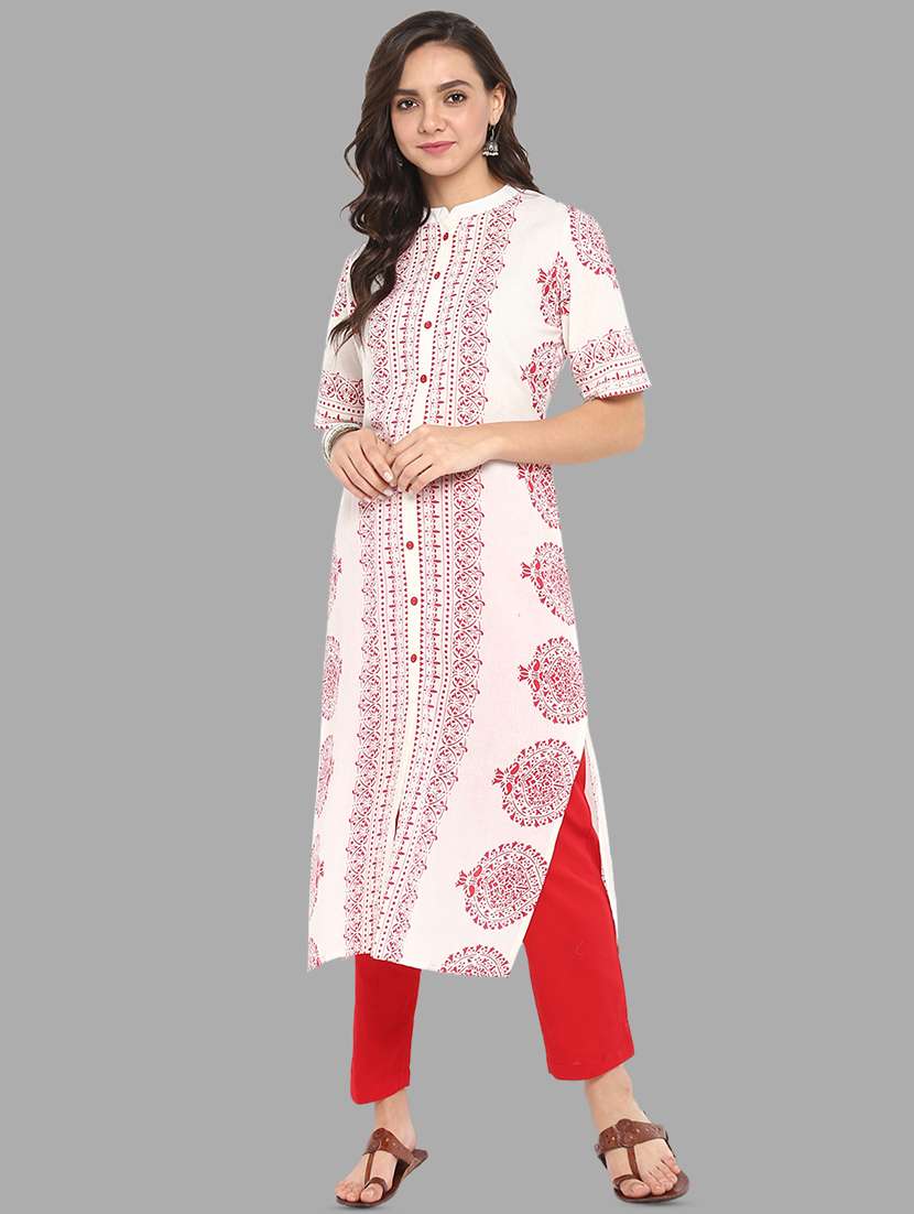 digital printed kurta pant set