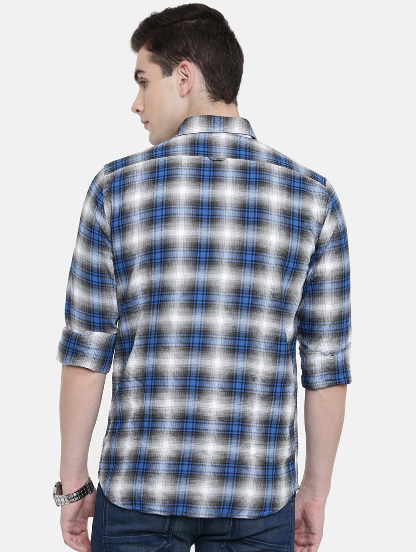 multi colored checkered casual shirt - 16387650 - Standard Image - 2