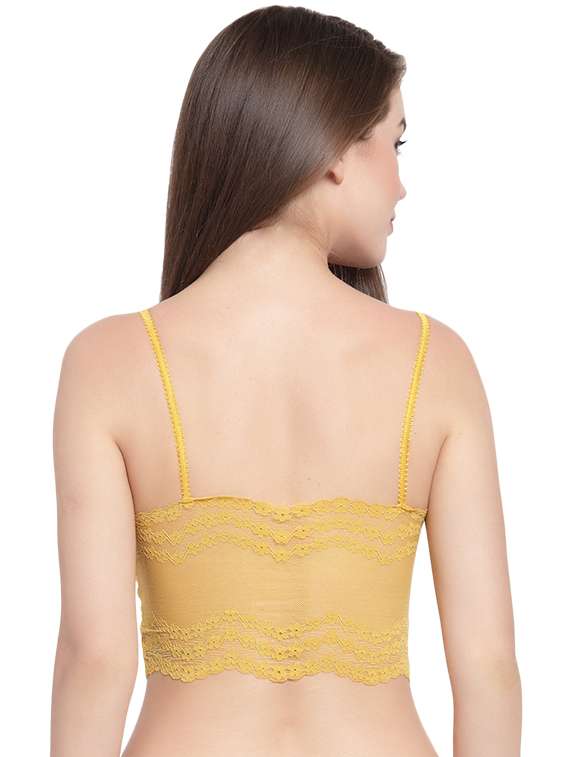 lightly padded laced bralette - 16396923 - Standard Image - 2