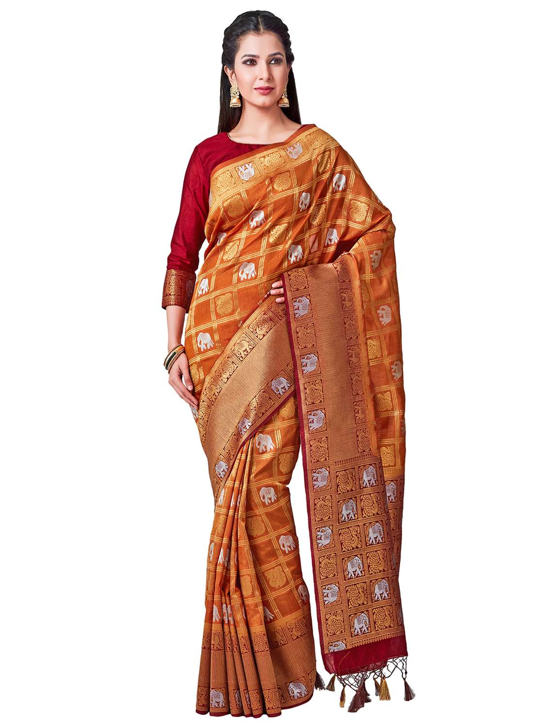 conversational patola saree