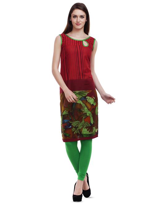 women's straight kurta - 16406853 -  Standard Image - 0
