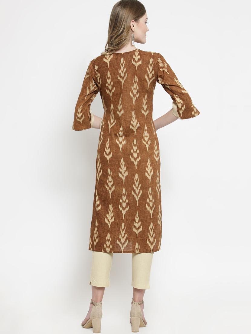 ikat kurta pant set - 16408163 - Standard Image - 2