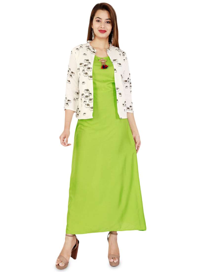 women's kurta with jacket kurta