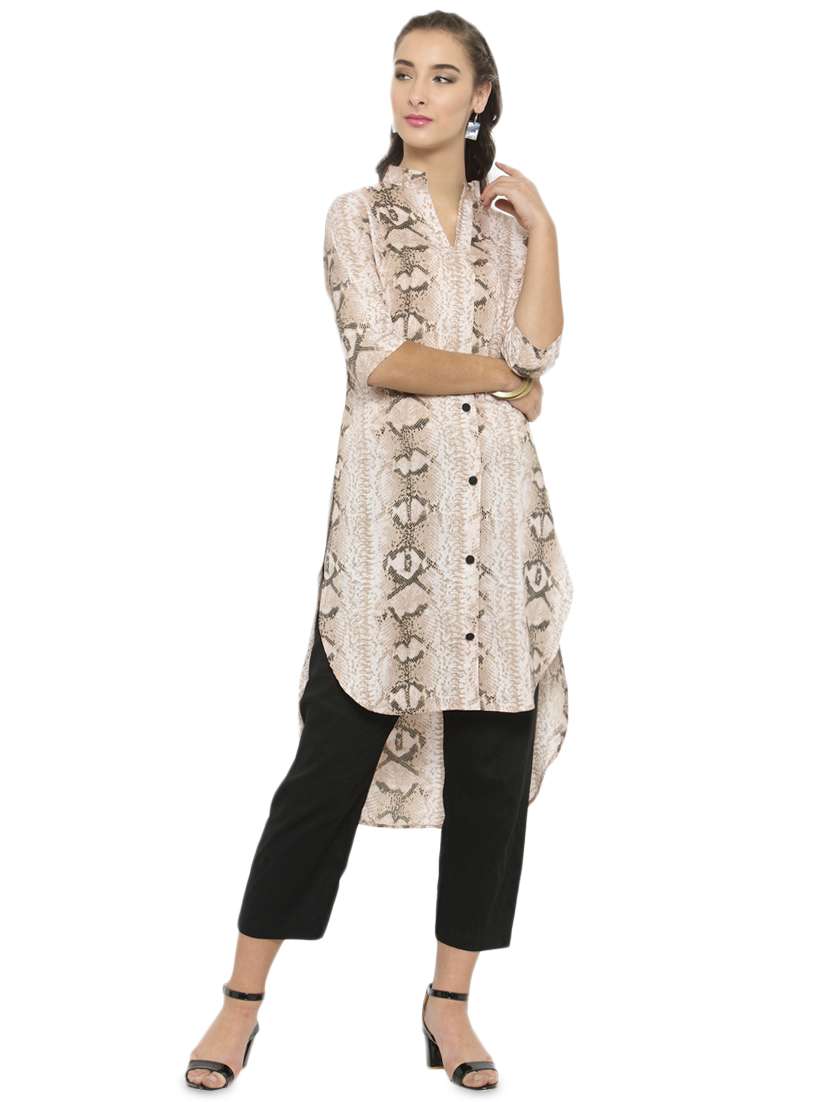 women's asymmetric kurta