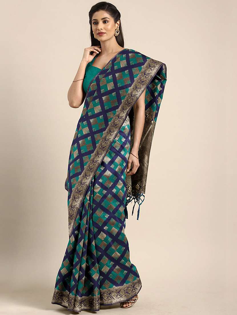 zari motifs kanjivaram saree with blouse