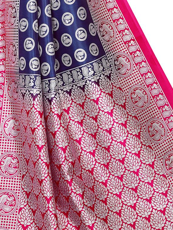 conversational mysore silk saree with blouse - 16422160 - Standard Image - 2