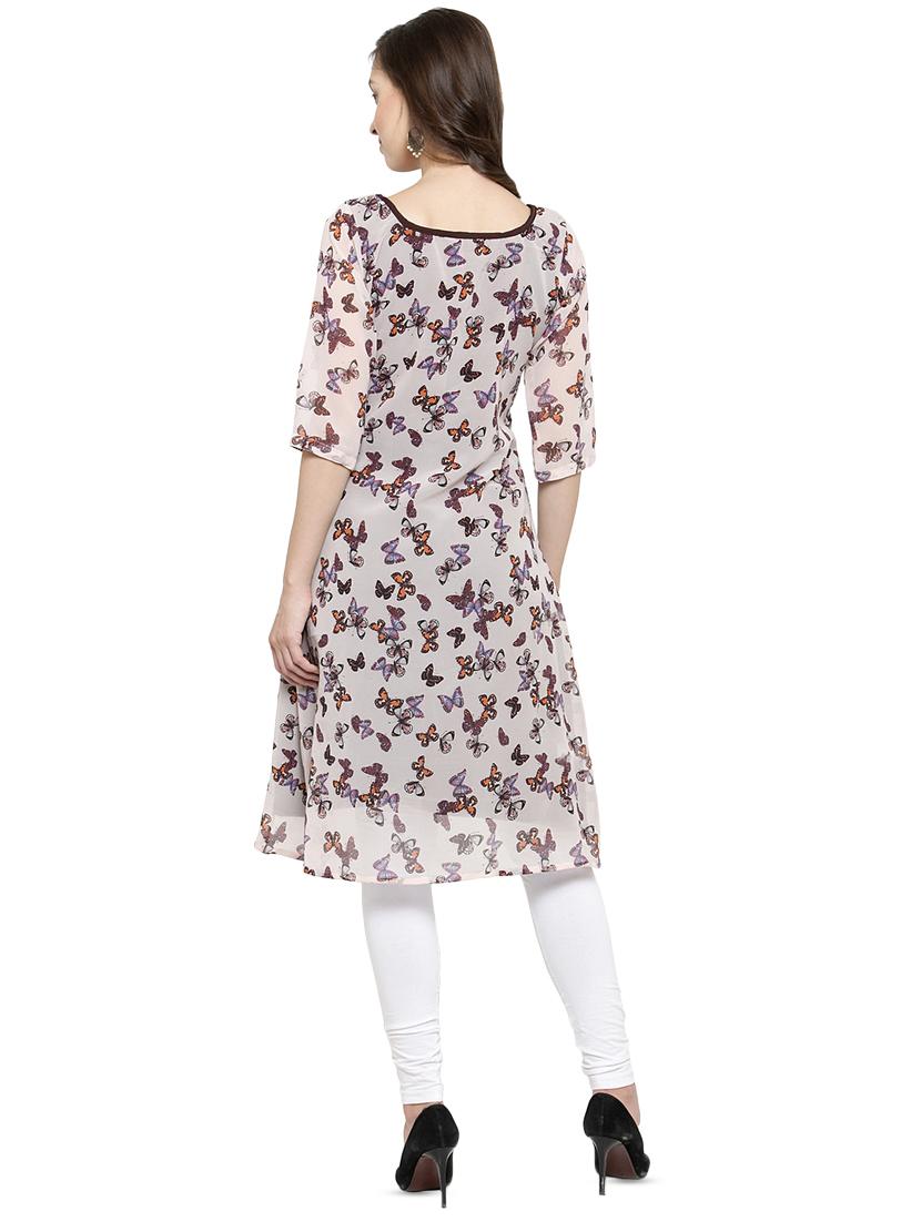 conversational layered kurta - 16430779 - Standard Image - 2