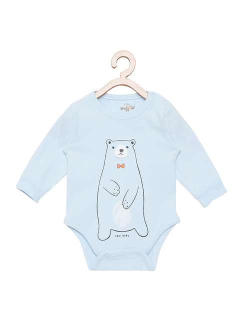 blue cotton onesies - 16433958 -  Standard Image - 0